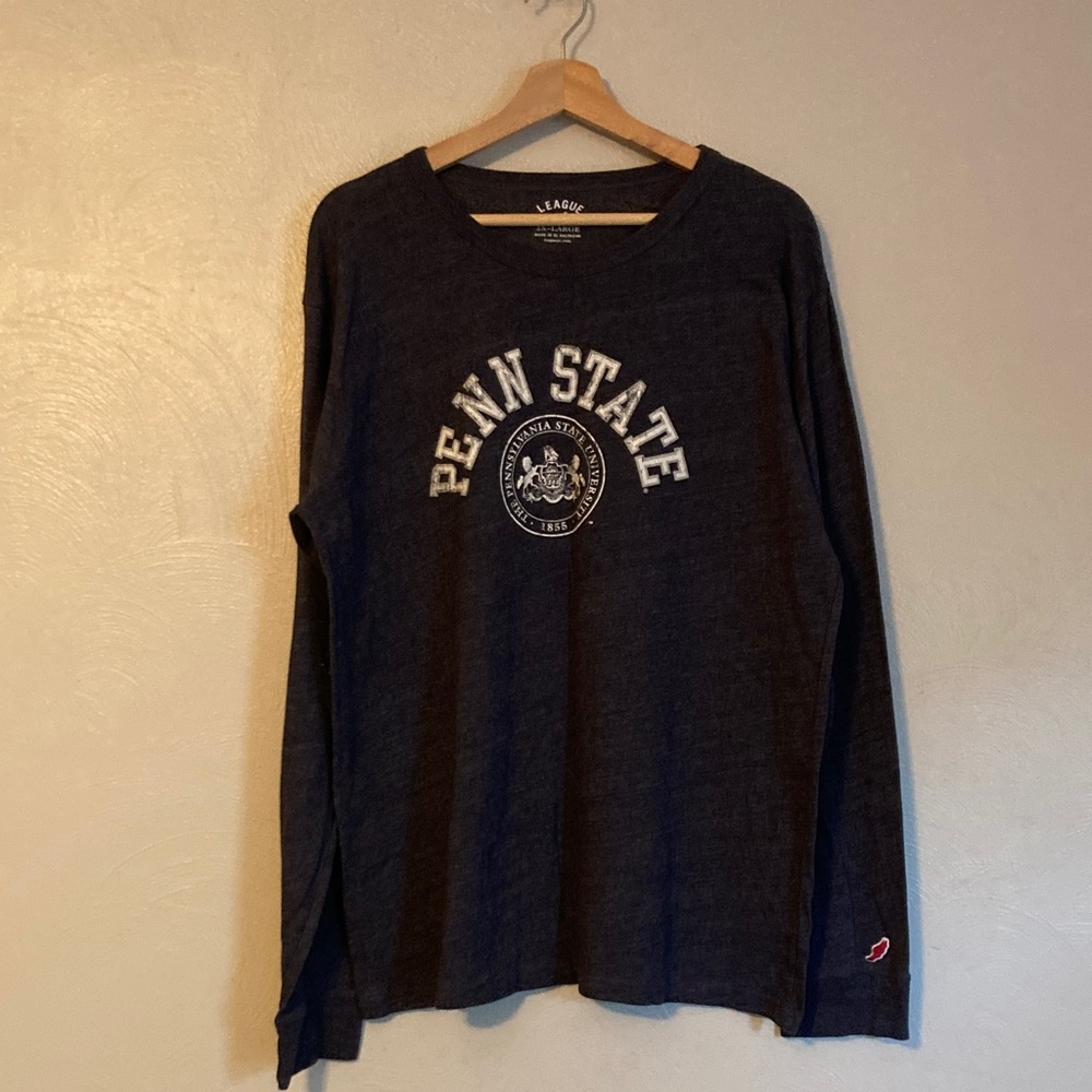 Penn State Seal Long Sleeve Tee - Dark Blue